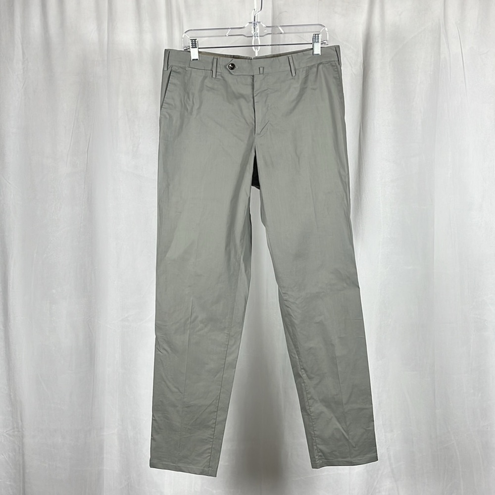 PT Torino PT01 Mens Slim Fit Stretch Pants in slate-like‎ gray.
